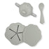 Silicone clam set topanga beach Konges sløjd Meal Konges sløjd