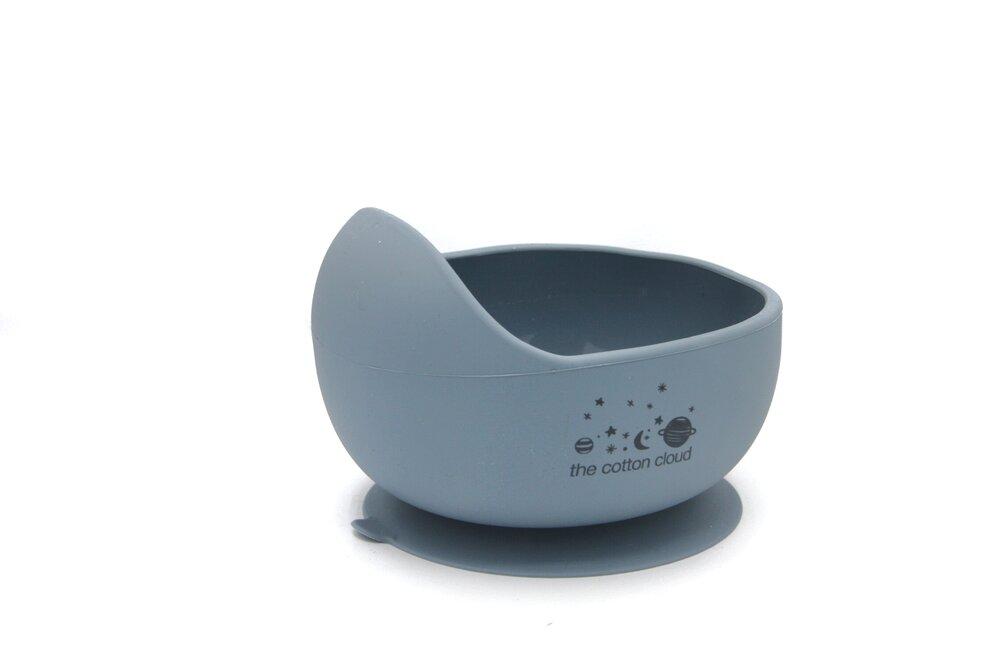 Suction bowl smokey blue Dinnerware the cotton cloud