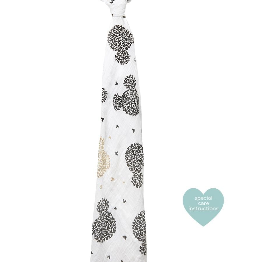 Musselina algodão Mickey Disney 120 cm Muslin Aden + Anais