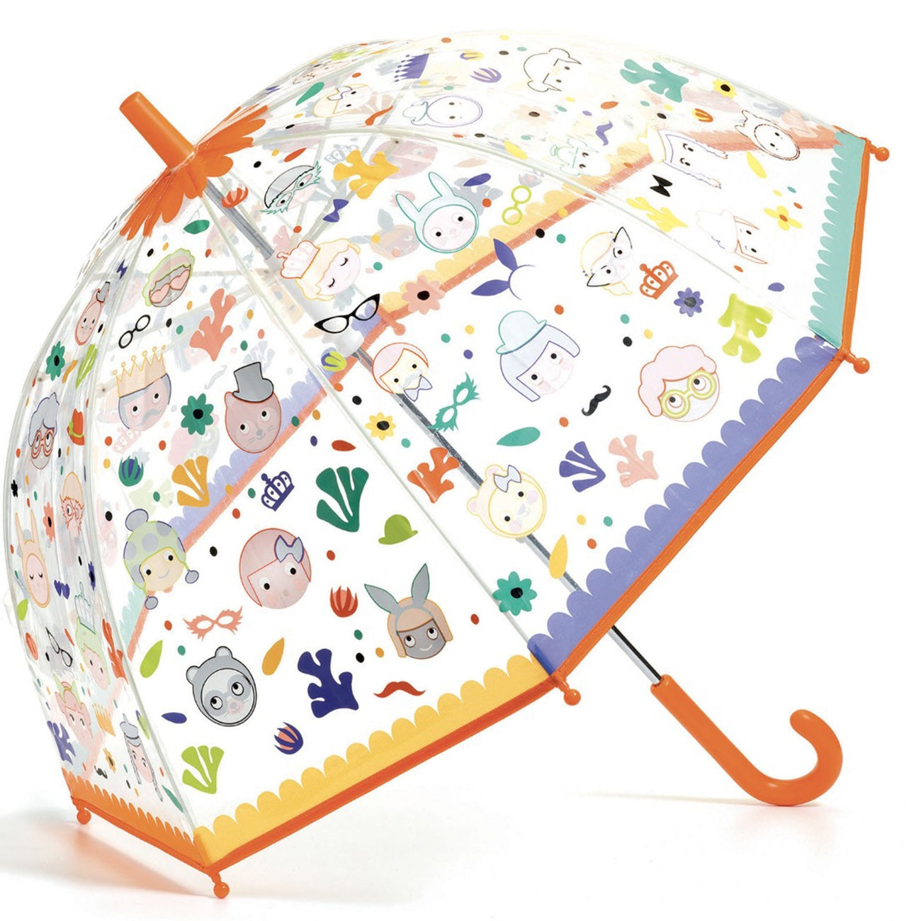 Guarda-chuva magic faces - MUDA DE COR Djeco