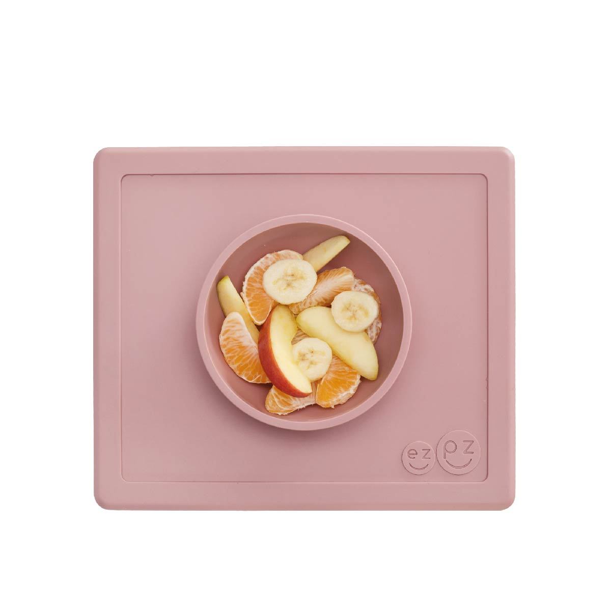 Happy bowl blush ezpz dinnerware ezpz