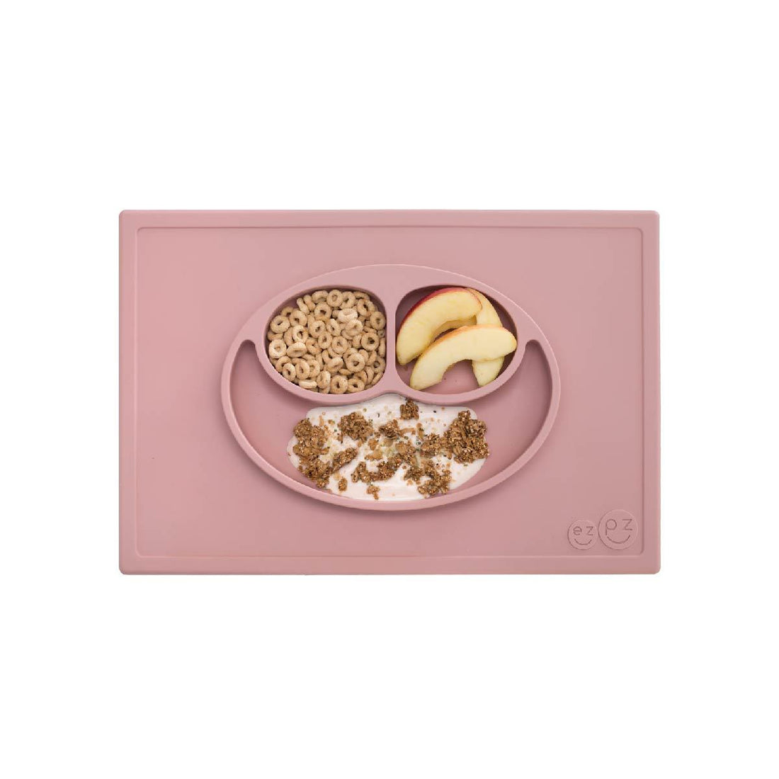 Happy mat blush ezpz dinnerware ezpz