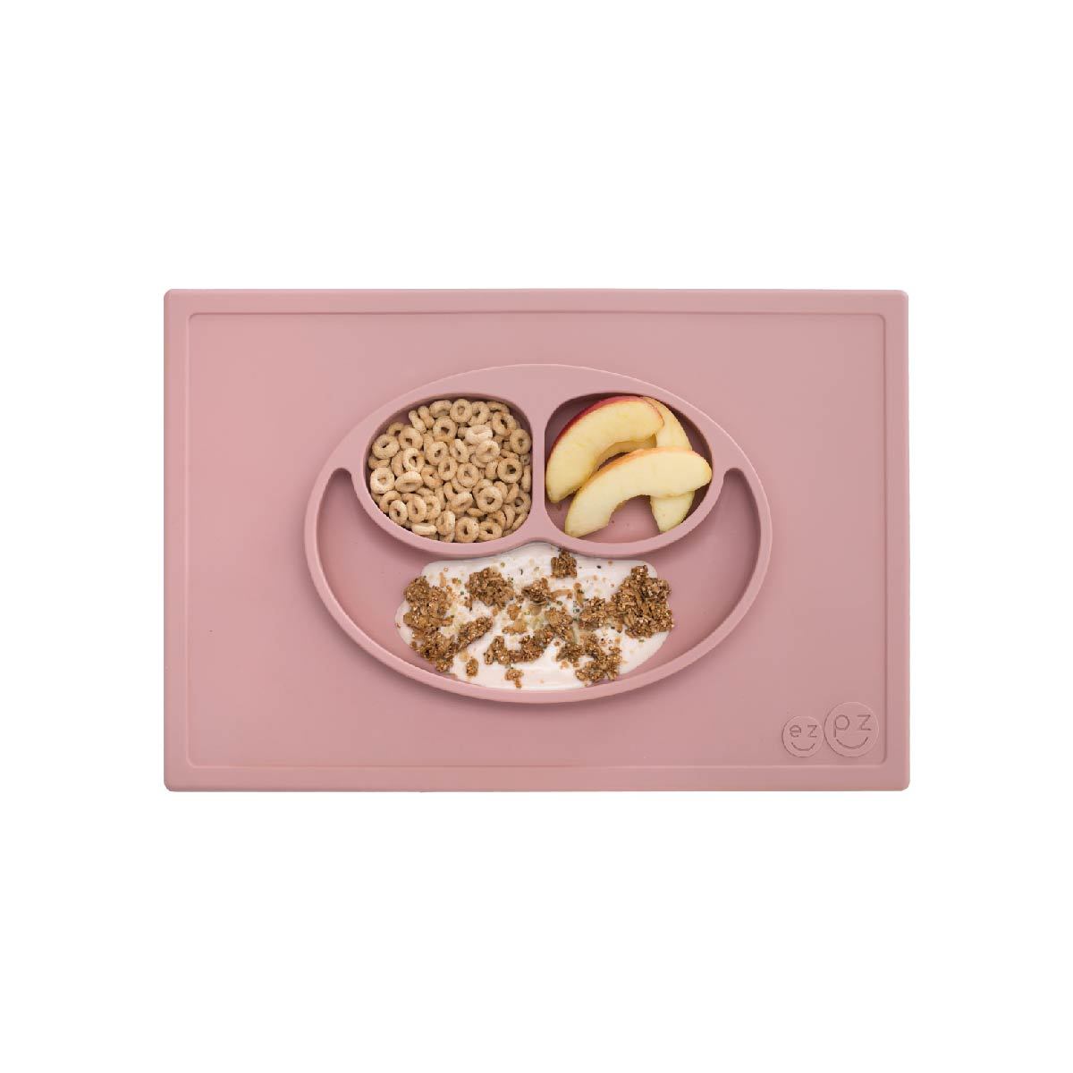 Happy mat blush ezpz dinnerware ezpz