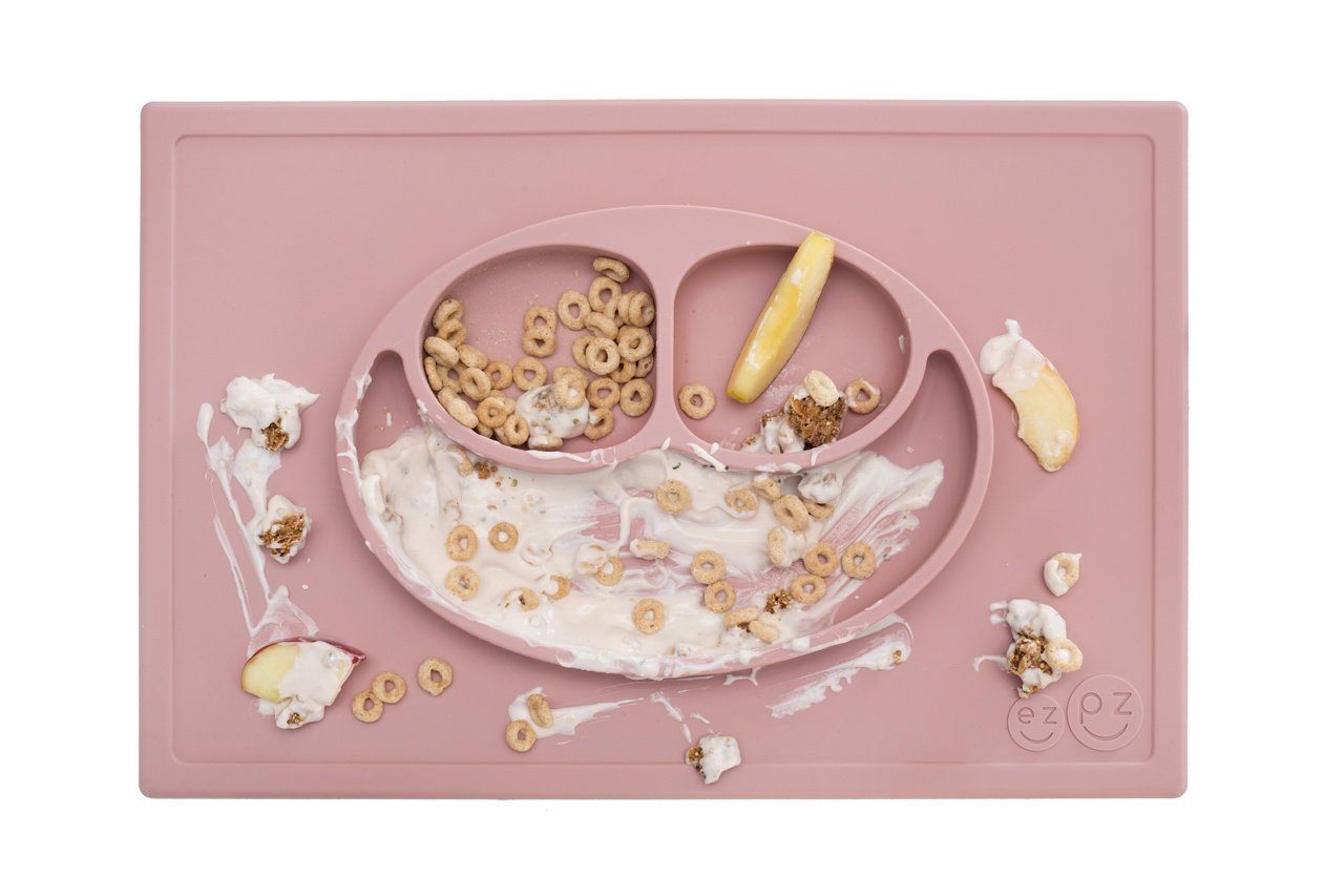 Happy mat blush ezpz dinnerware ezpz