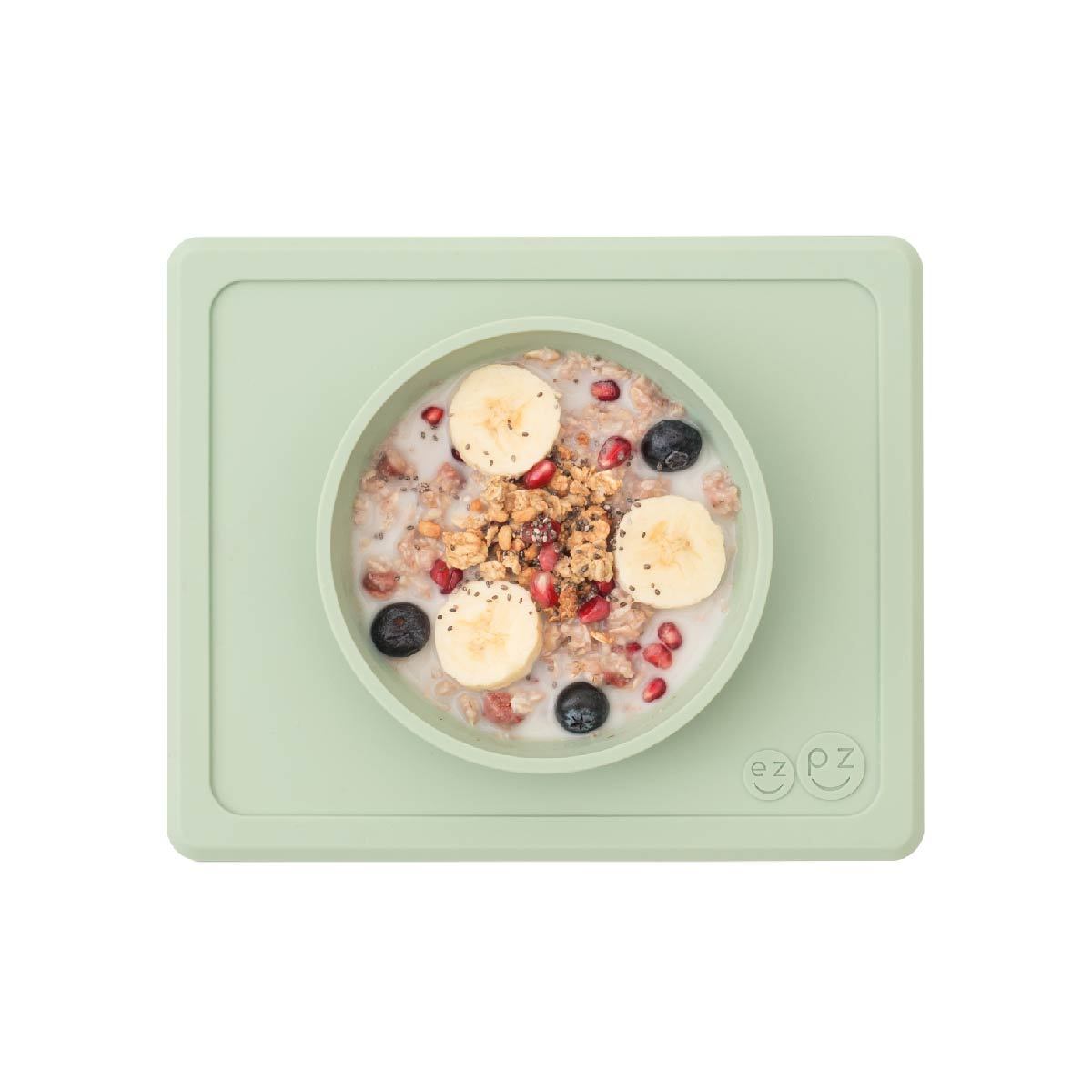 Mini bowl sage ezpz dinnerware ezpz