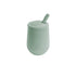 Mini cup + straw training system sage ezpz dinnerware ezpz