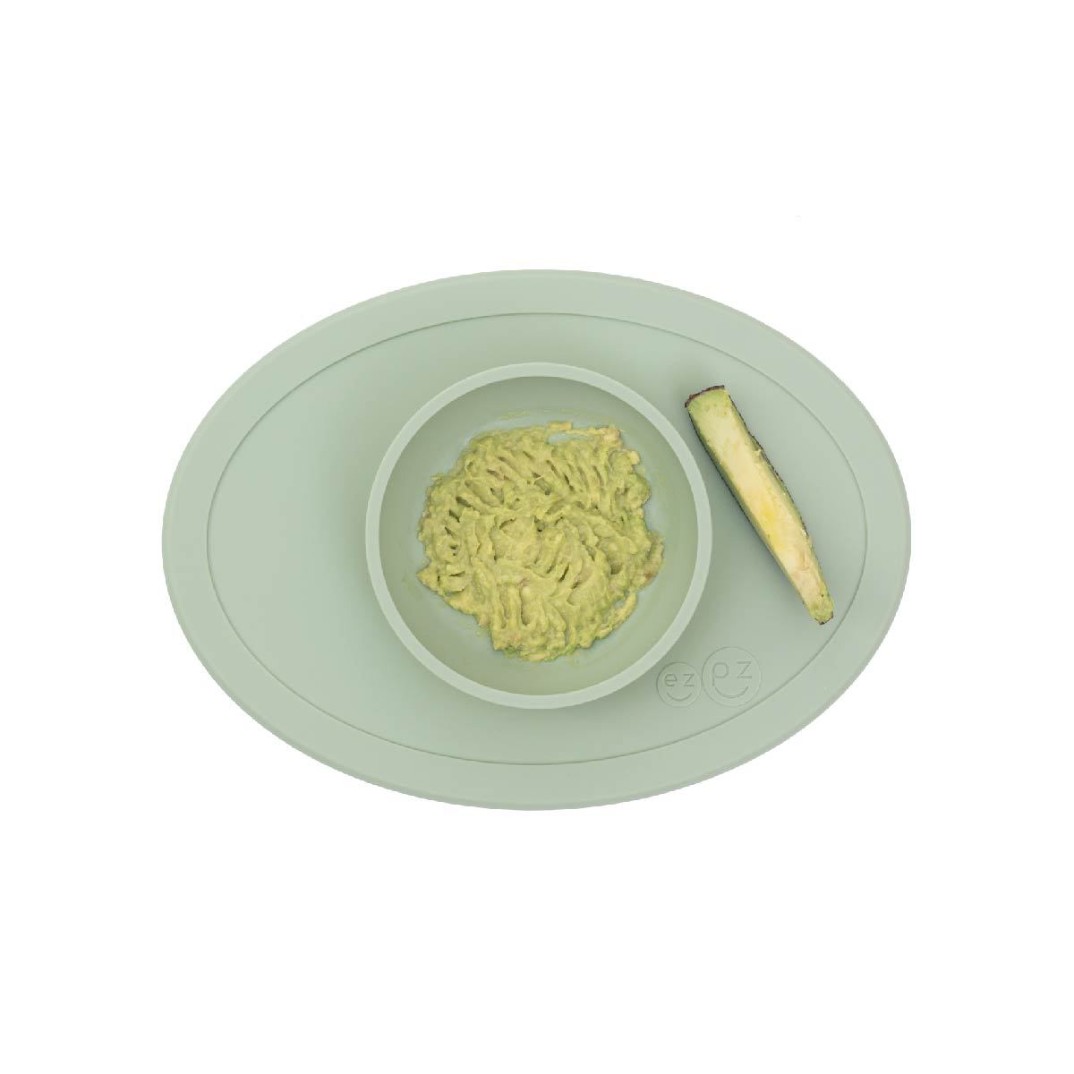 Tiny bowl sage ezpz dinnerware ezpz