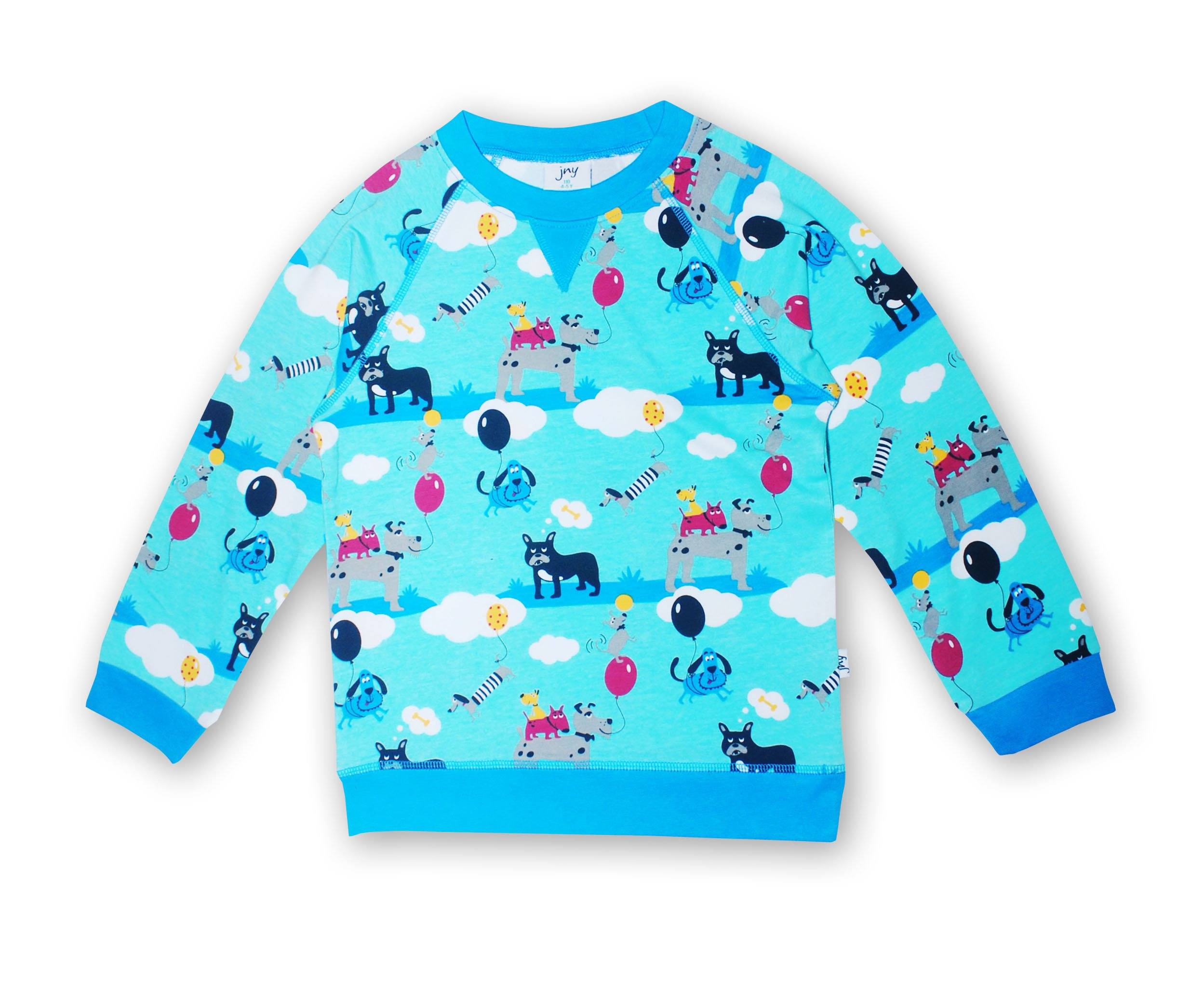 Sweatshirt dogs JNY Tops JNY colourful kids