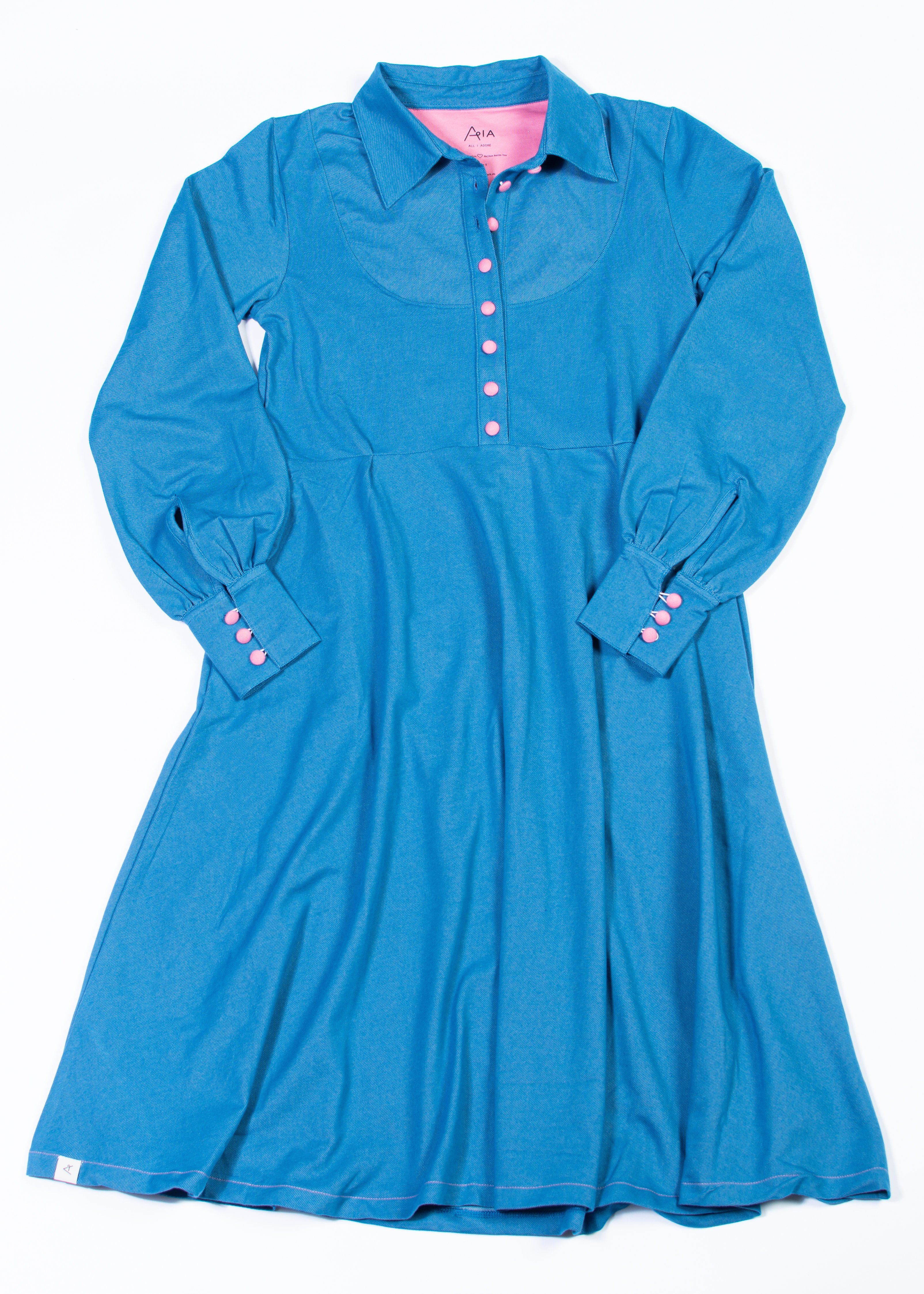 For a vintage day dress - blue sapphire AiA WOMAN AlbaBaby Woman Alba of Denmark