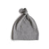 Gorro com nó cinza melange 0-3M Hat mushie