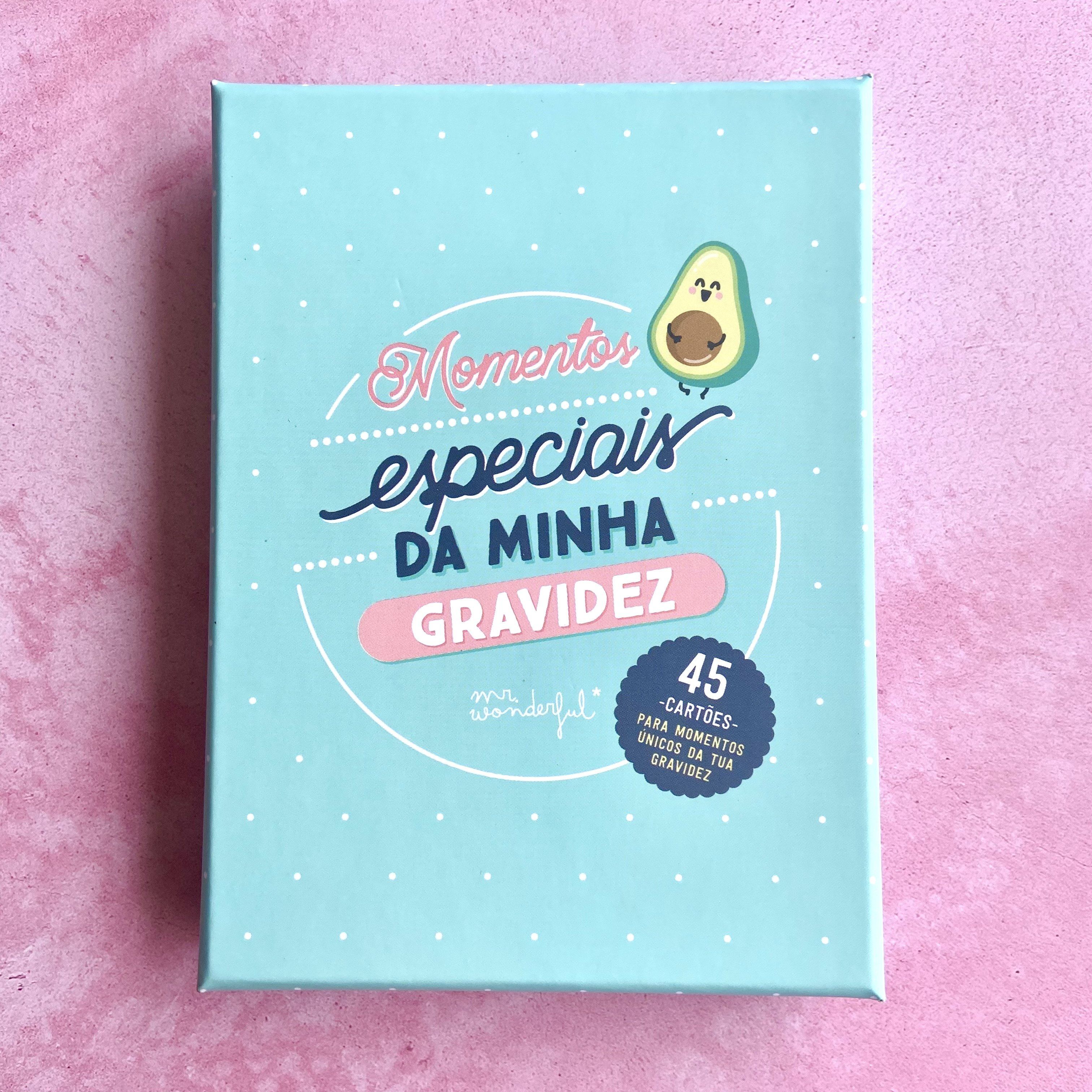 Cartões momentos especiais da minha gravidez Mr. Wonderful Album Mr Wonderful