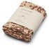 3 pack muslin cloth - winter leaves dark red Konges sløjd Muslin Konges sløjd