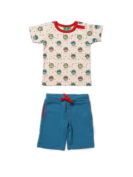 Leo lion t-shirt set Little Green Radicals playsuit Little Green Radicals