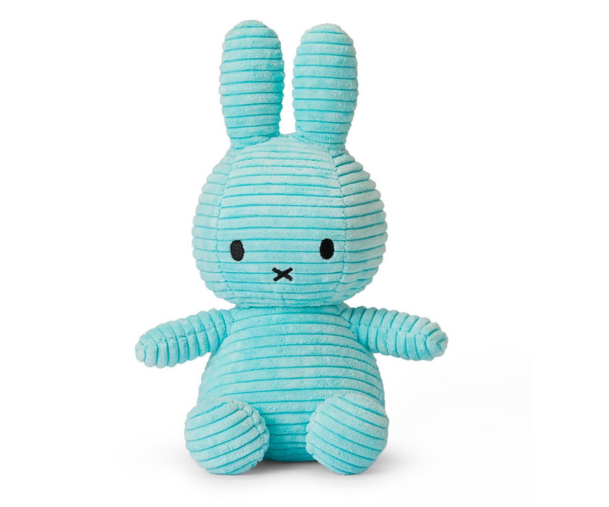 Miffy corduroy turquoise Toy Miffy