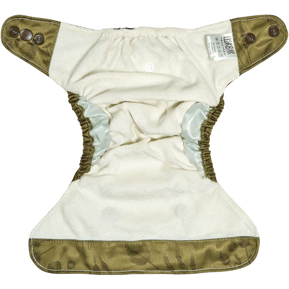 Natural newborn grasses Elskbar Diaper Elskbar