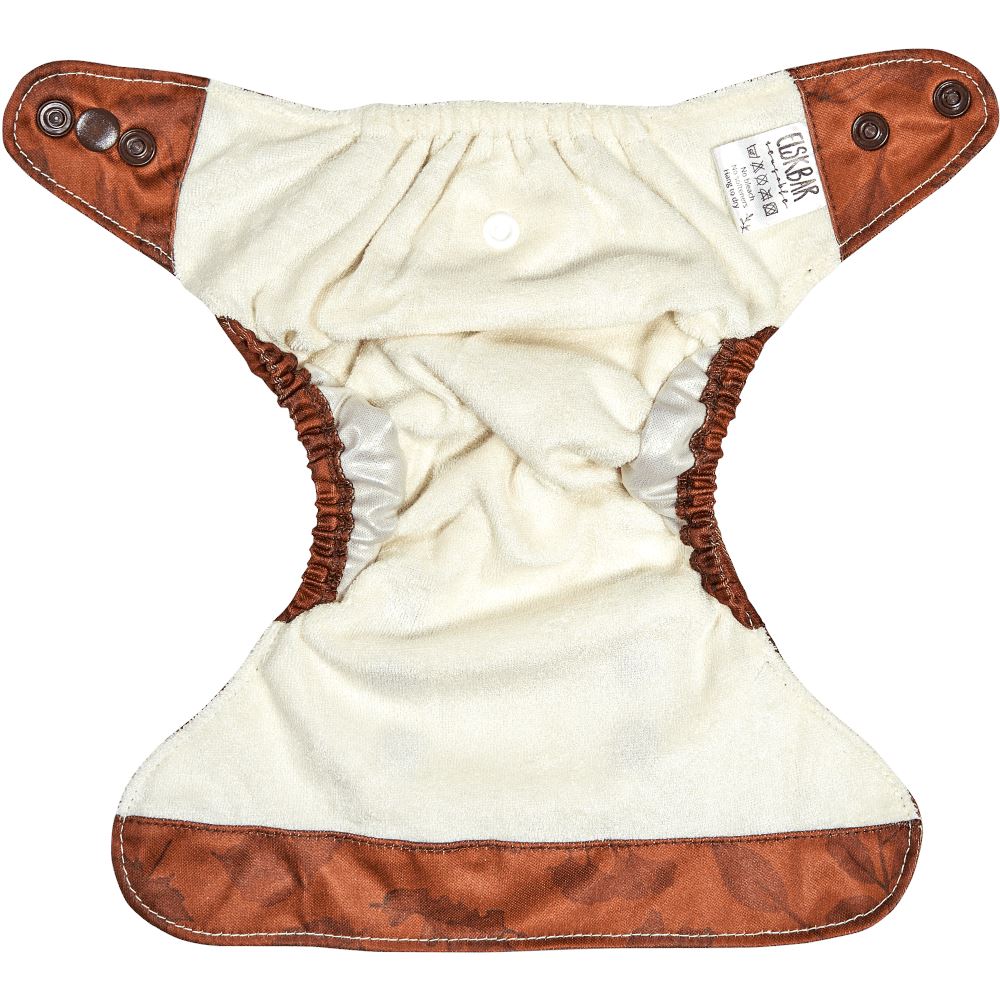 Natural newborn leaves Elskbar Diaper Elskbar