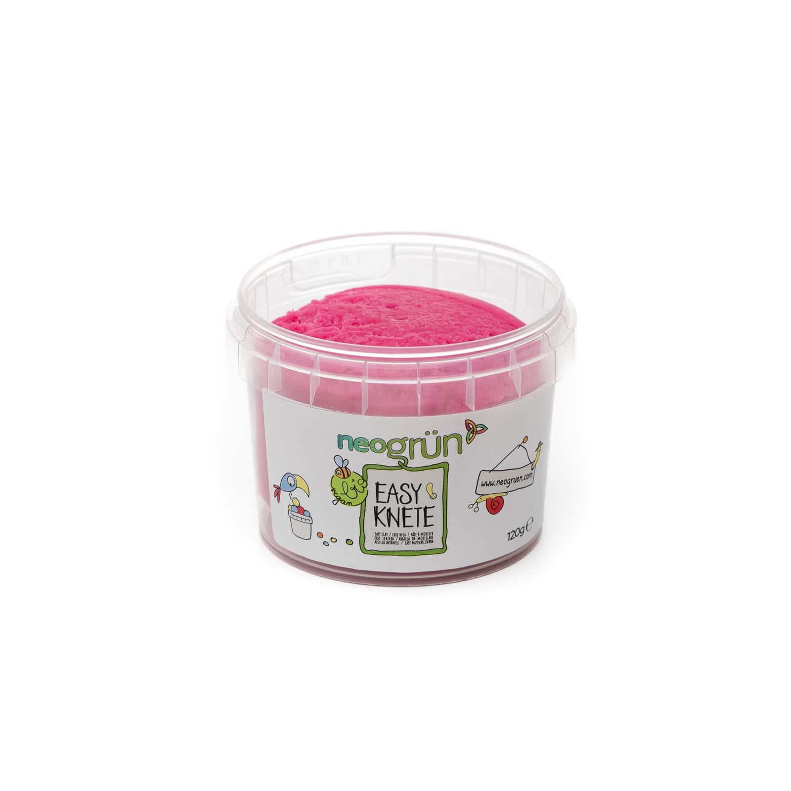 Plasticina rosa 120g neogrun Toys neogrun