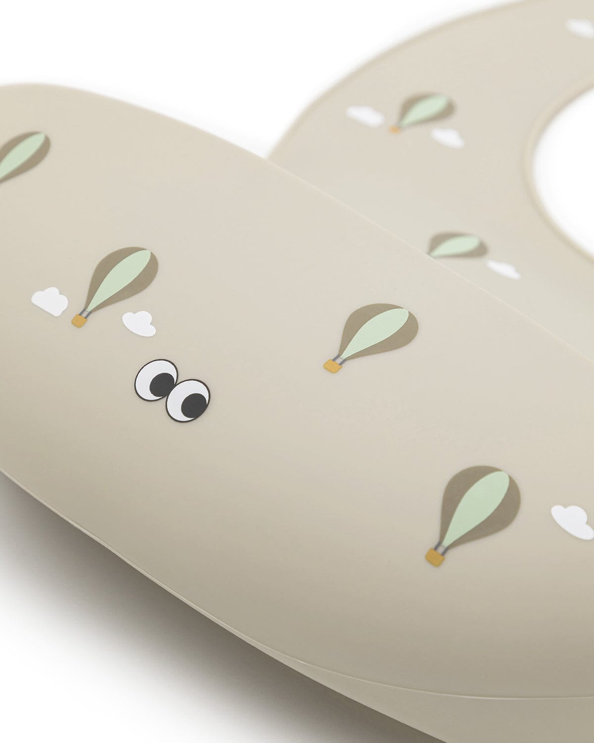 Babete de silicone balão de ar quente dinnerware Noui Noui