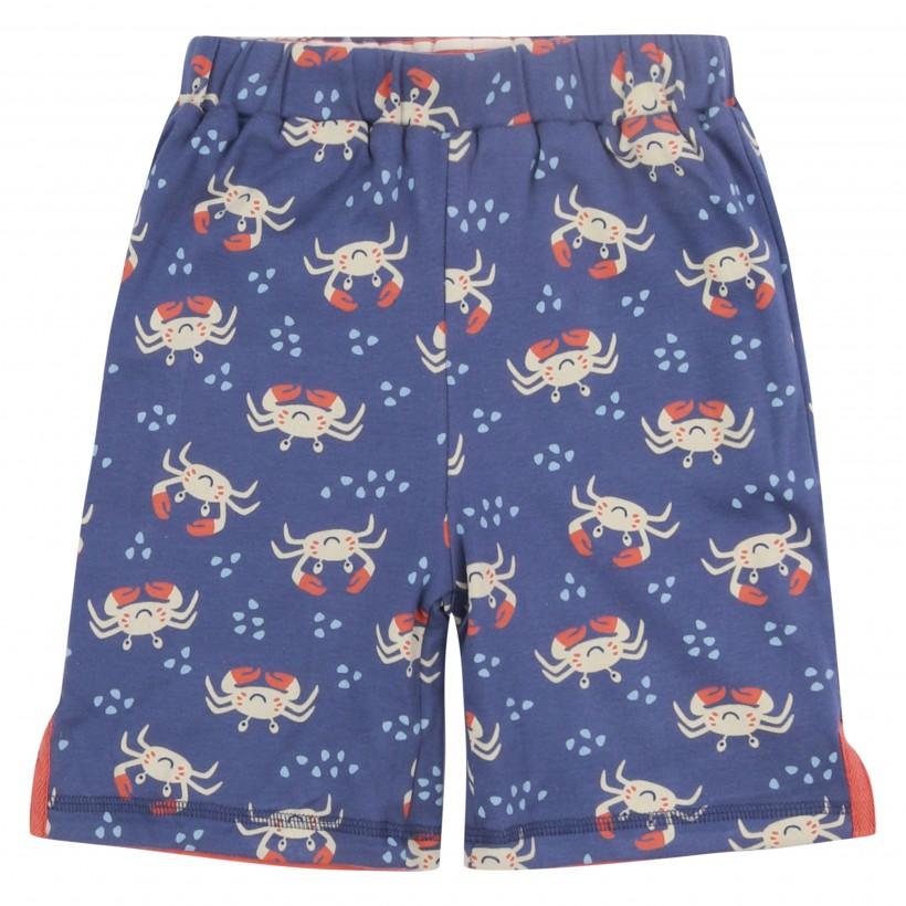 Reversible shorts crab Piccalilly Bottoms Piccalilly