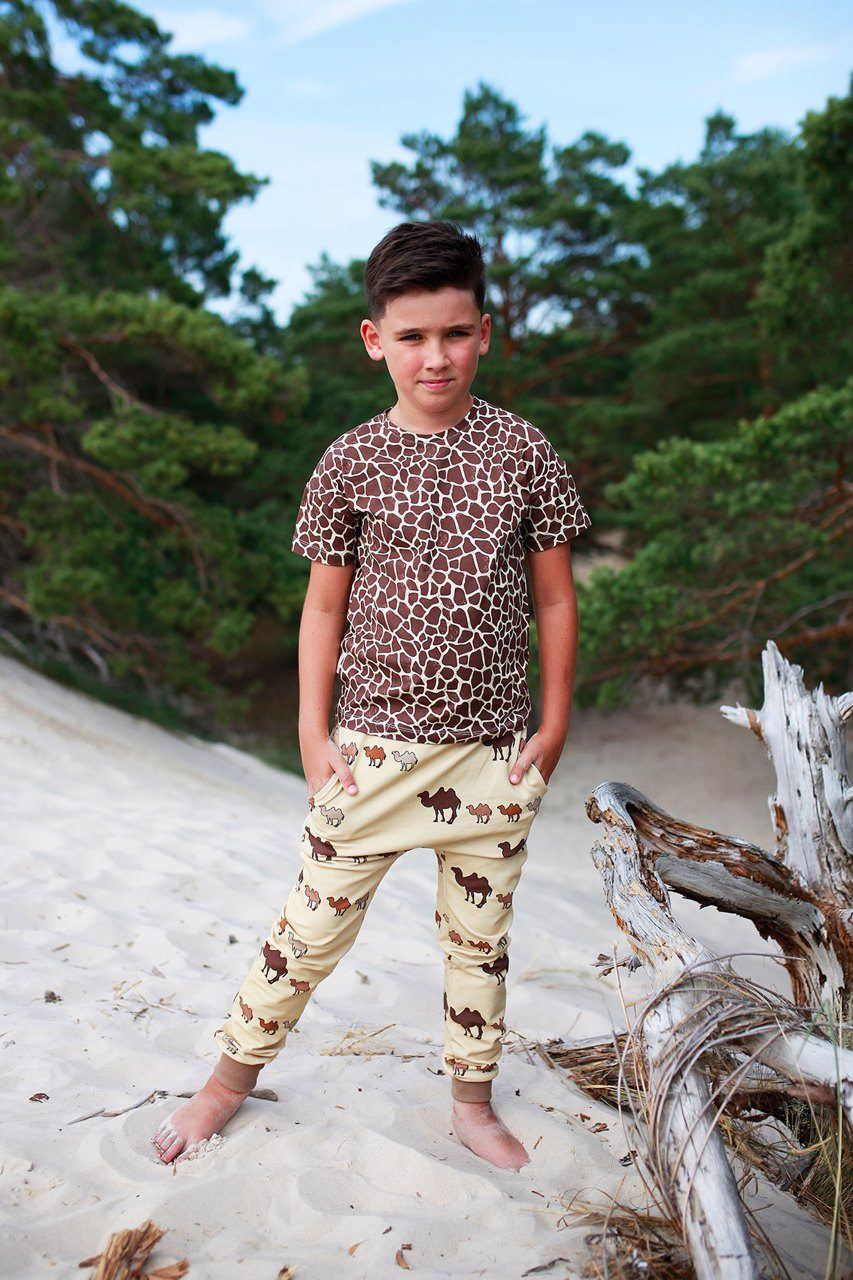 Joggers with pockets camel Malinami Bottoms Malinami