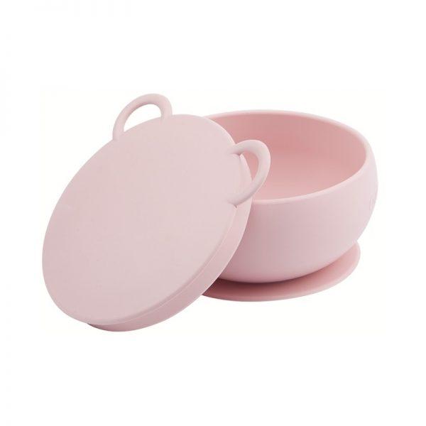 Suction bowl pink Minikoioi Dinnerware minikoioi