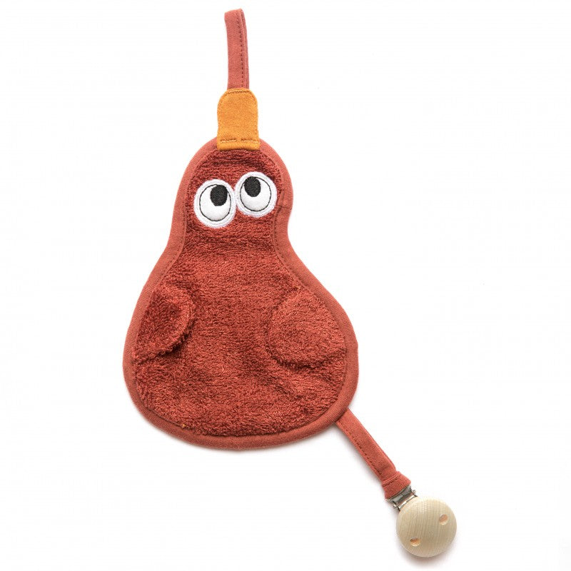 Prende-chucha patinho rosewood Pacifier clip Timboo