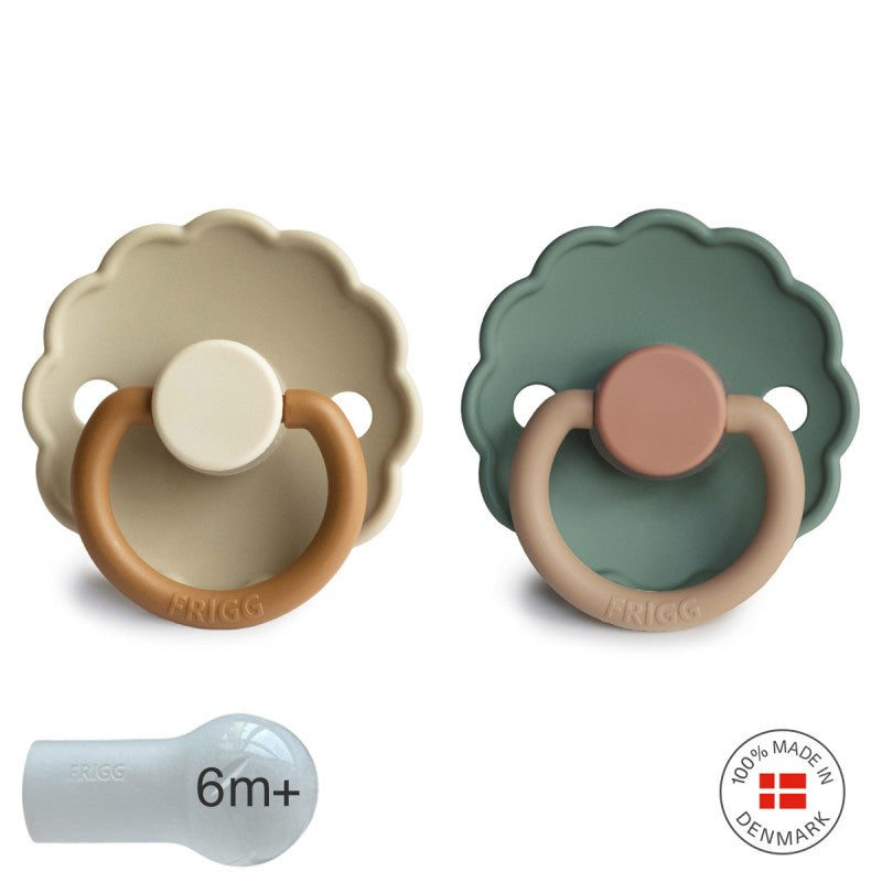 2 chupetas daisy willow/desert SILICONE Frigg Pacifier FRIGG