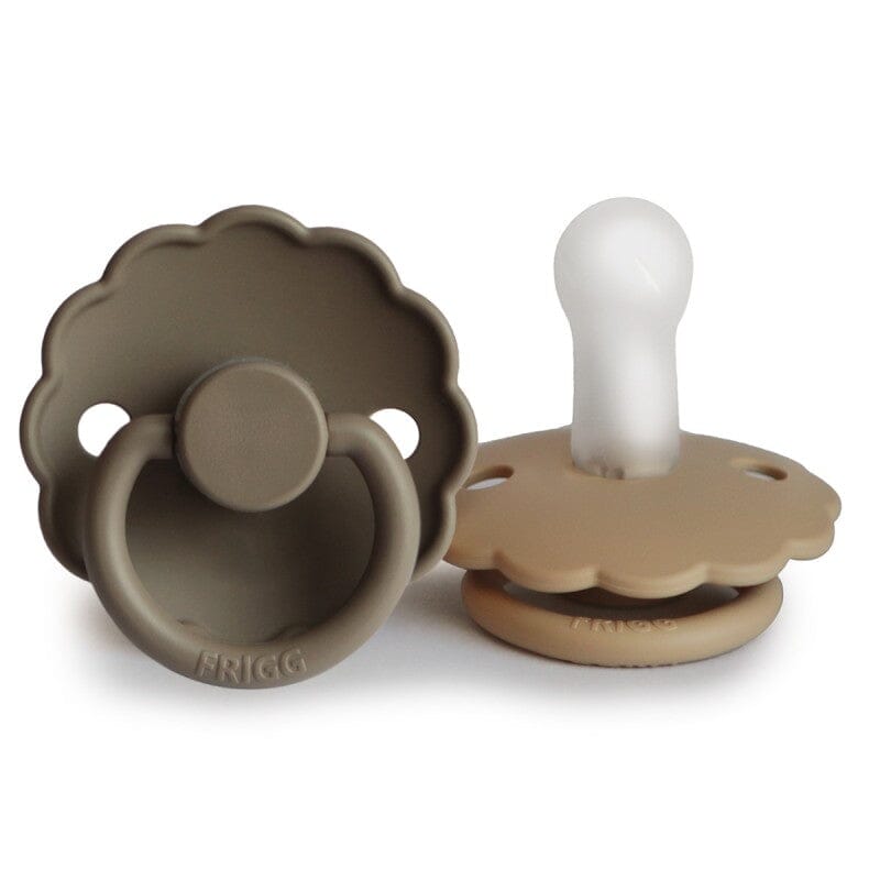 2 chupetas daisy baked croissant/portobello SILICONE Frigg FRIGG