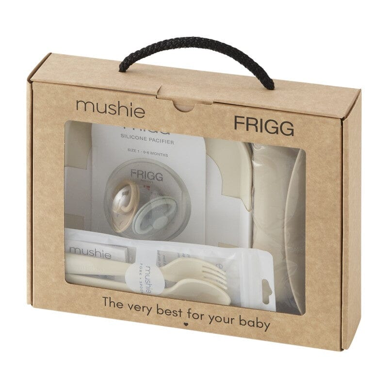 Caixa-presente alimentação expert baby vanilla Pacifier mushie