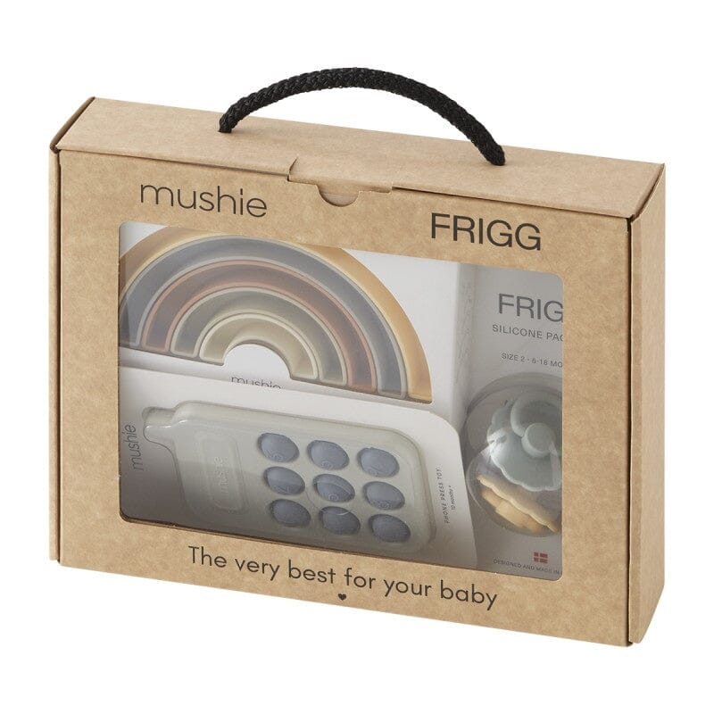 Caixa-presente jogos divertidos baby phone Pacifier mushie