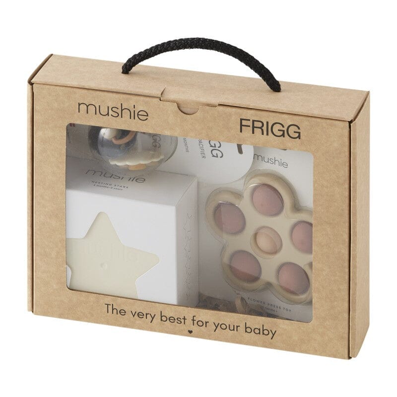 Caixa-presente jogos divertidos baby star Pacifier mushie