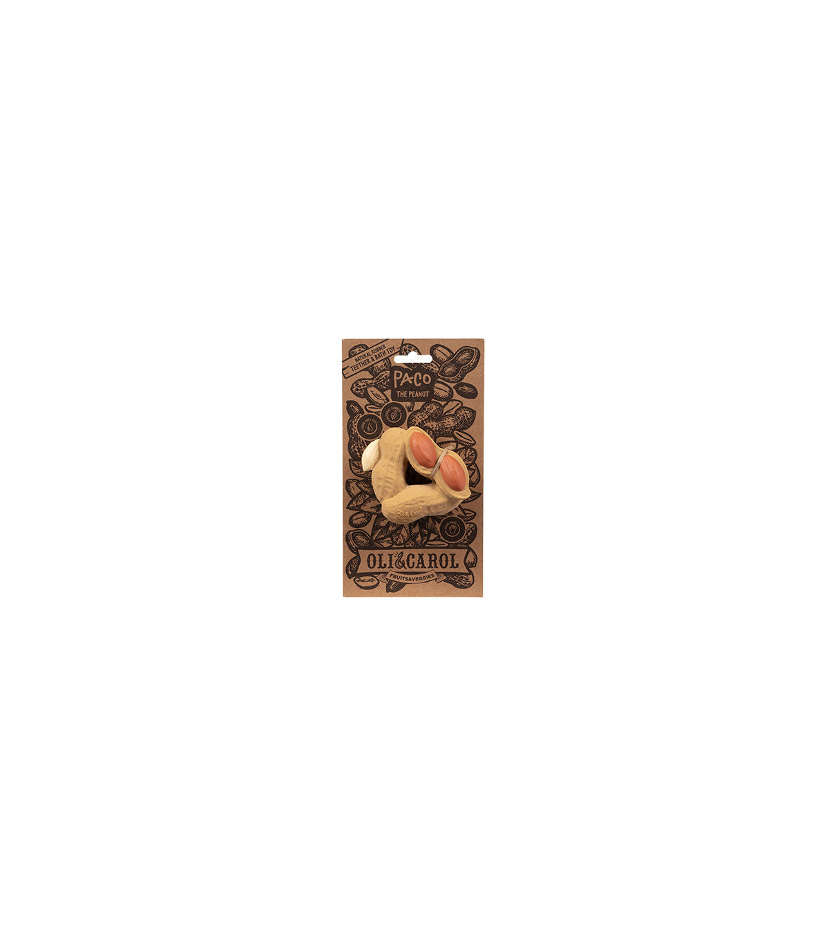 Mordedor Paco the peanut Toys Oli&Carol