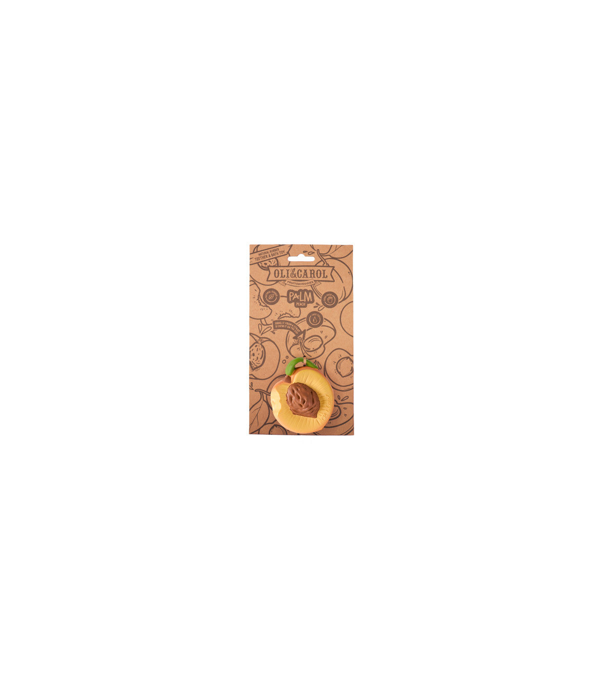 Mordedor Palm peach Toys Oli&Carol
