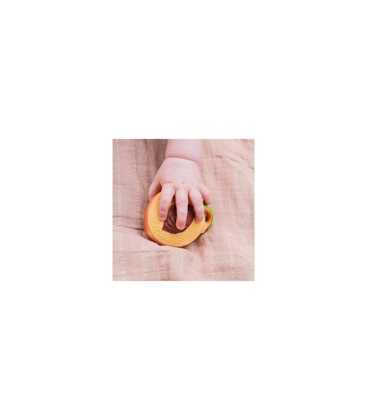 Mordedor Palm peach Toys Oli&Carol