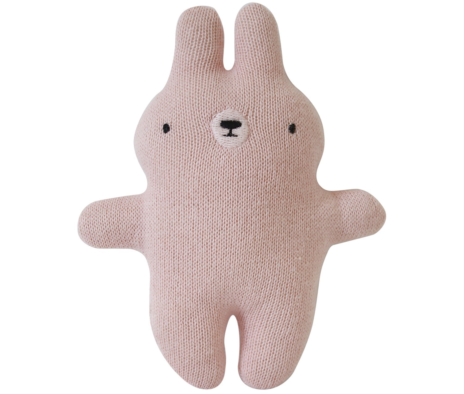 Plush rattle bunny pink Lillemor Toys Lillemor