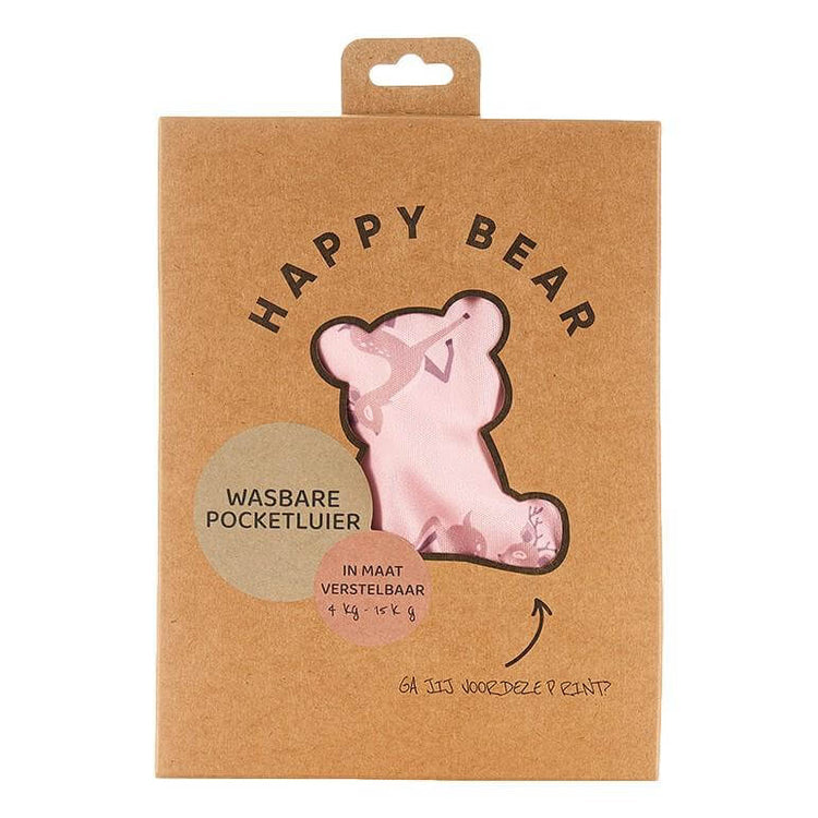 Fralda reutilizável de bolso unicorn Fraldas reutilizáveis Happy Bear