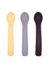 3-pack silicone spoons iris Lille Vilde dinnerware LIlle Vilde