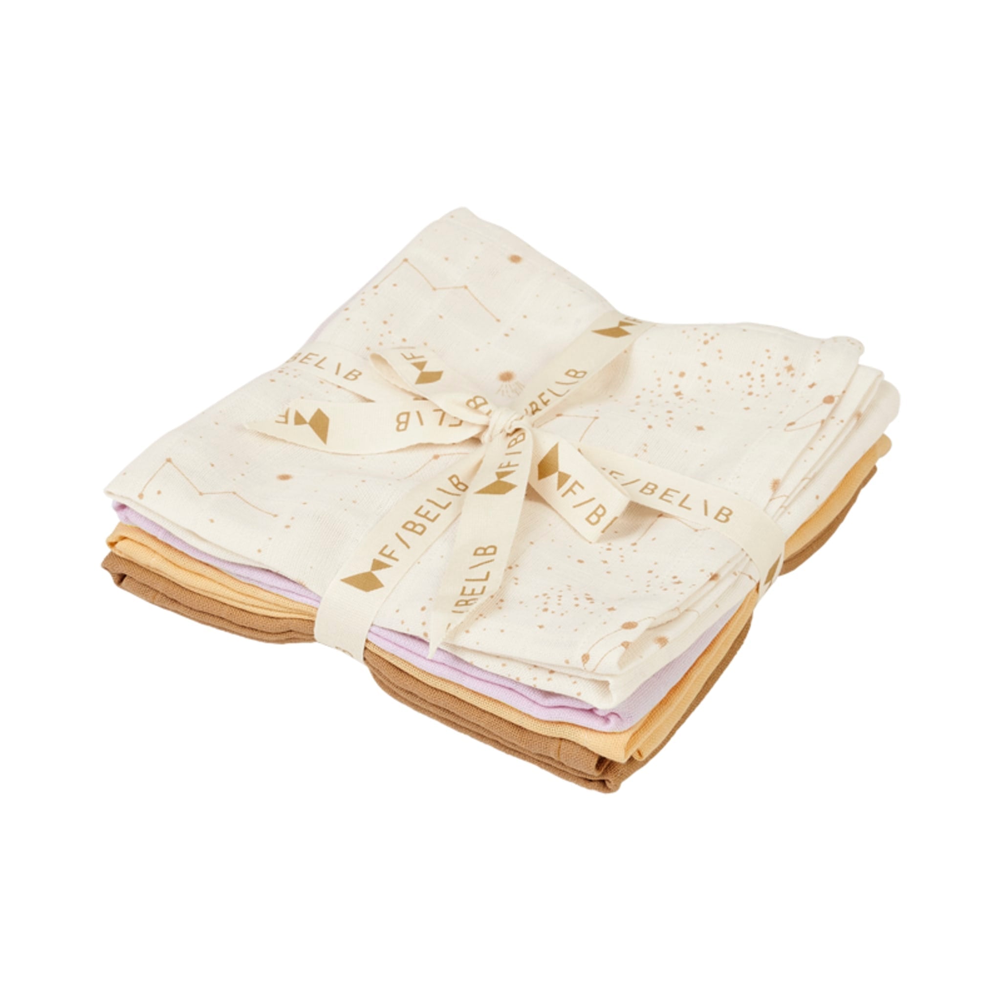 4 Pack - muslin star dust Fabelab muslin Fabelab