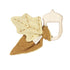 Wooden teether acorn - ochre-pale yellow Fabelab Toys Fabelab