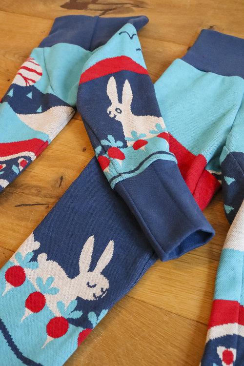 Rabbit love leggings Merle Bottoms Merle