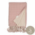 Baby blanket grid old rose Fabelab Blanket Fabelab