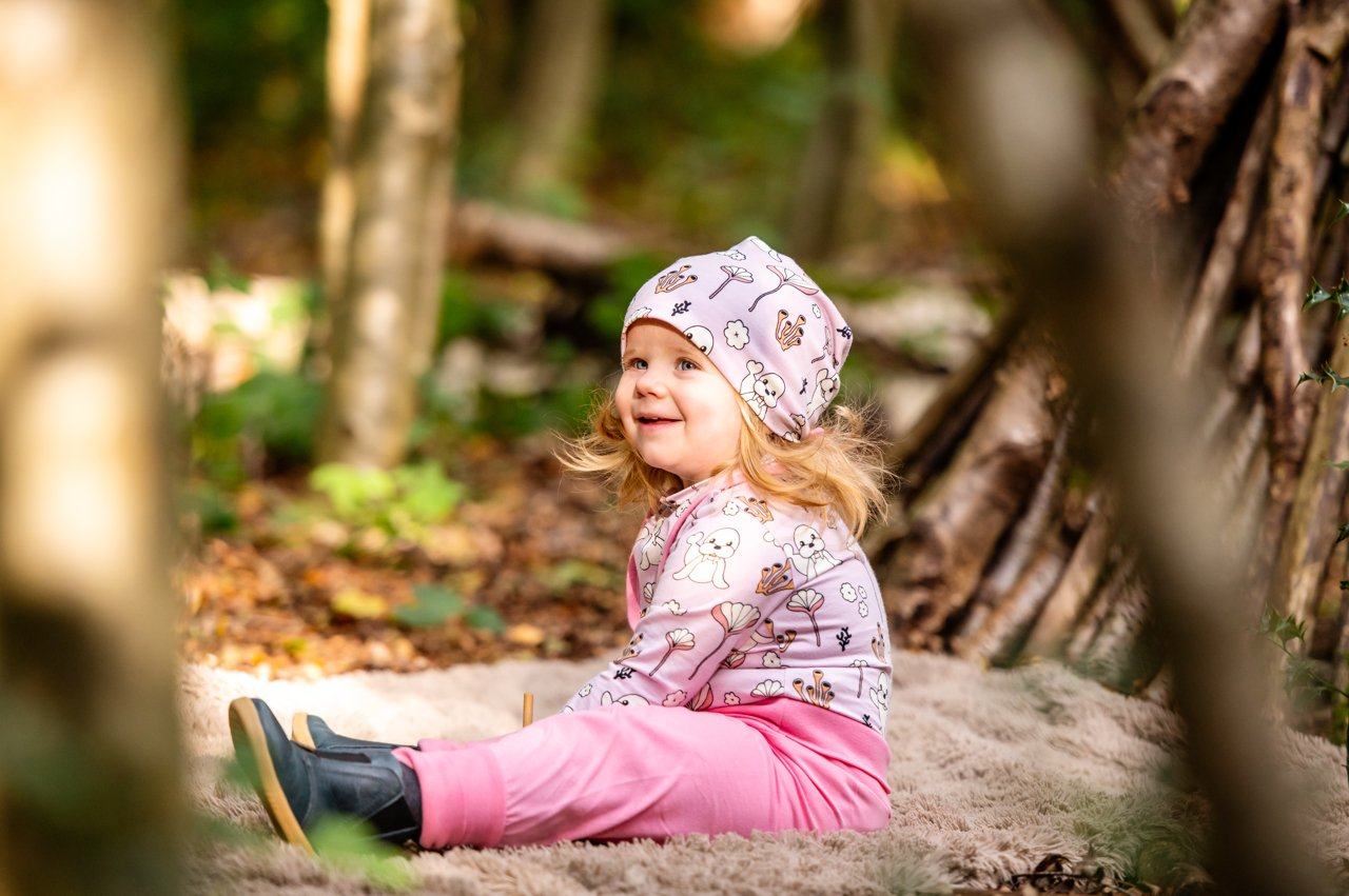 Calças evolutivas sea pink Pants Meyadey