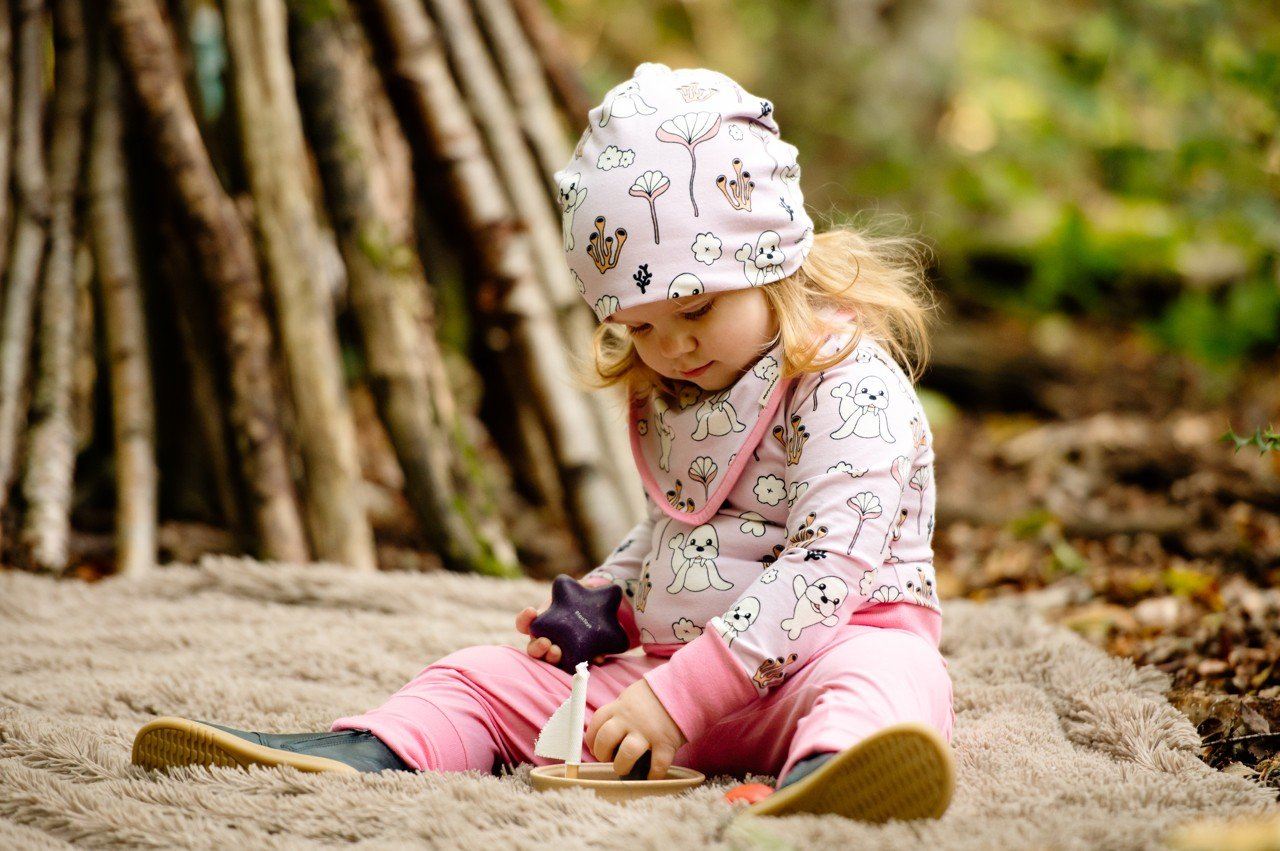 Calças evolutivas sea pink Pants Meyadey