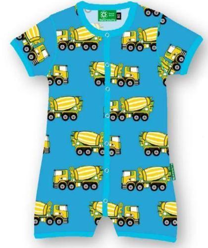 Summer suit cement truck Naperonuttu Playsuit Naperonuttu