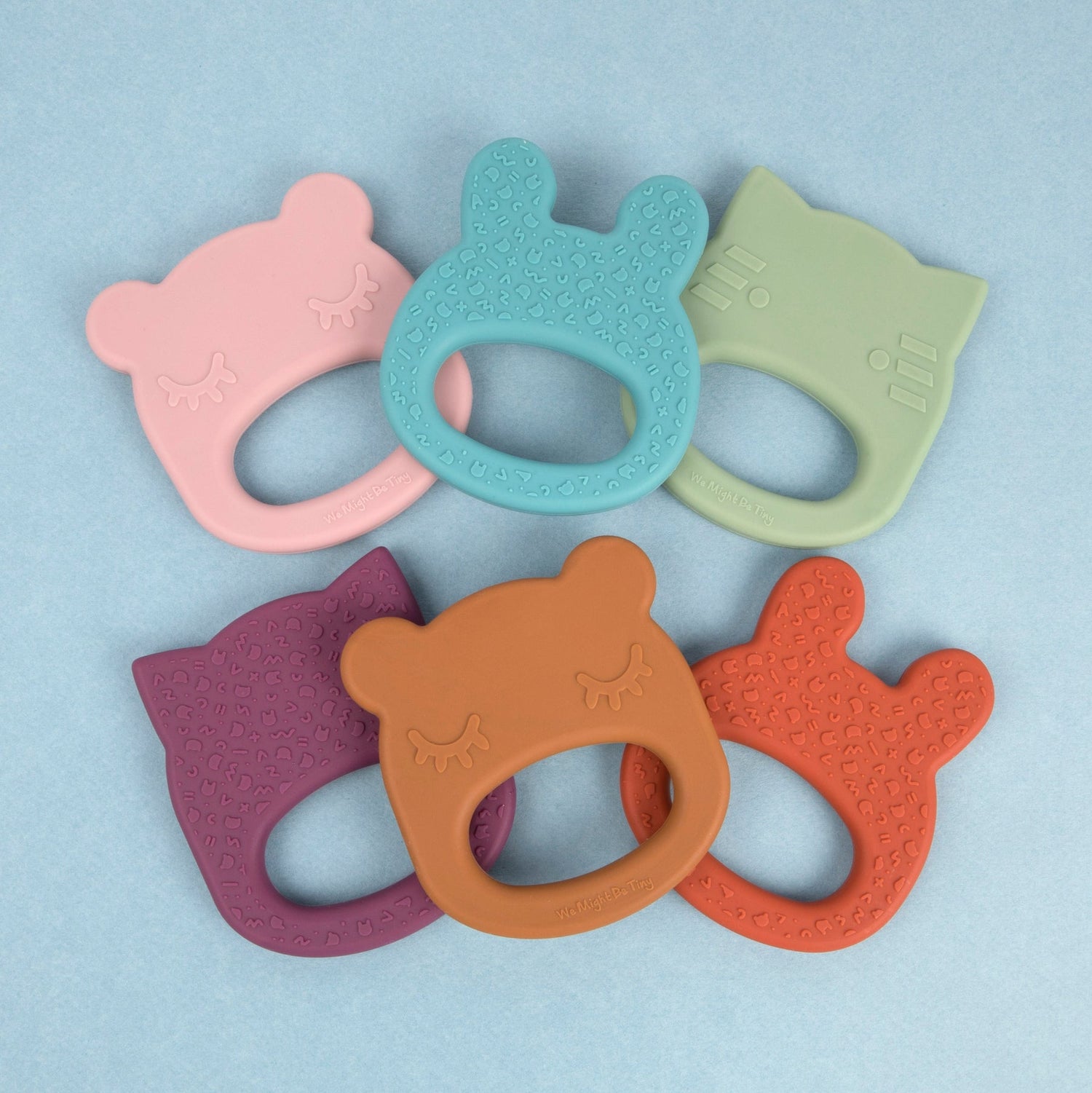 Mordedor silicone bear chocolate brown Pacifiers & Teethers we might be tiny