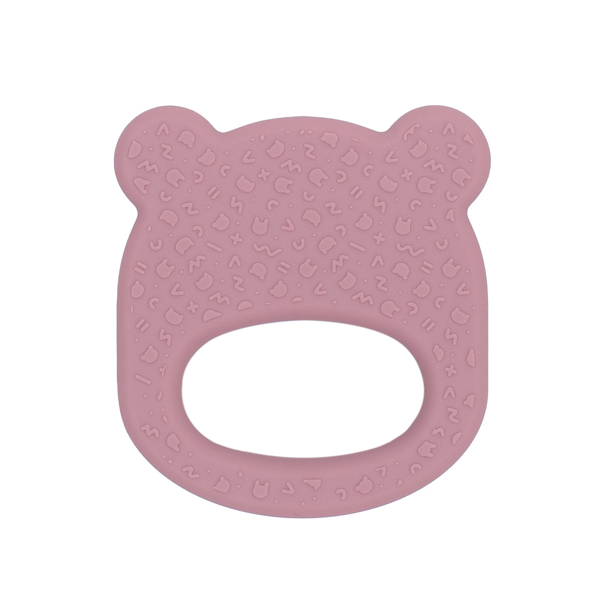 Mordedor silicone bear dusty rose Pacifiers & Teethers we might be tiny