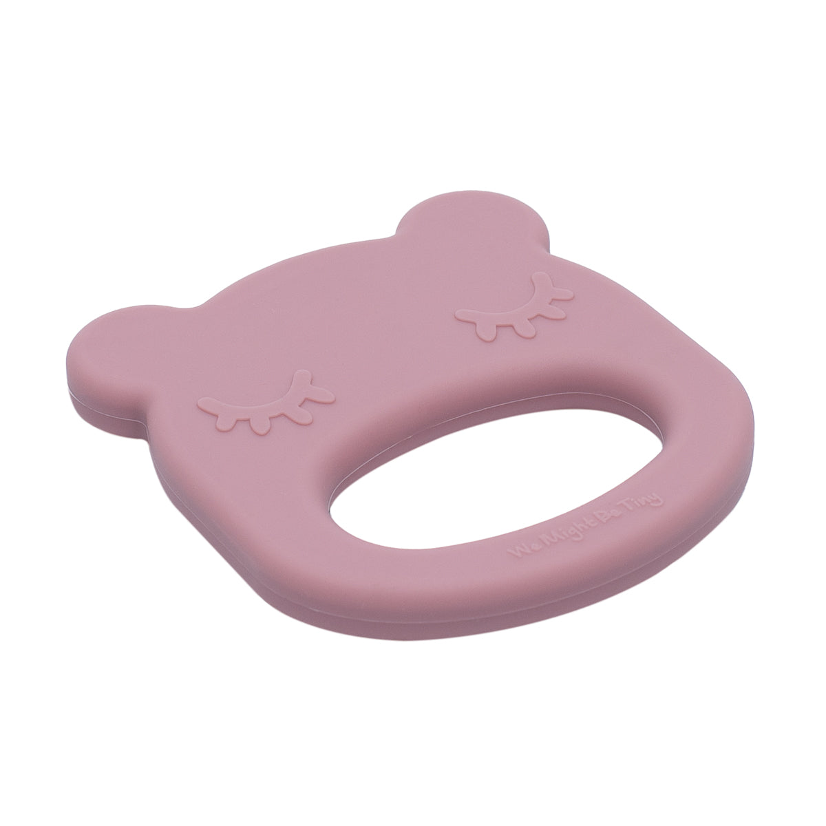 Mordedor silicone bear dusty rose Pacifiers & Teethers we might be tiny