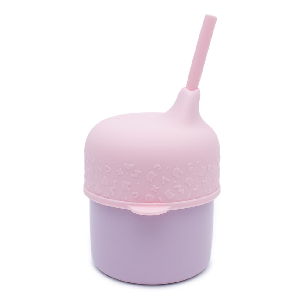 Sippie lid (+mini straw) powder pink Dinnerware we might be tiny