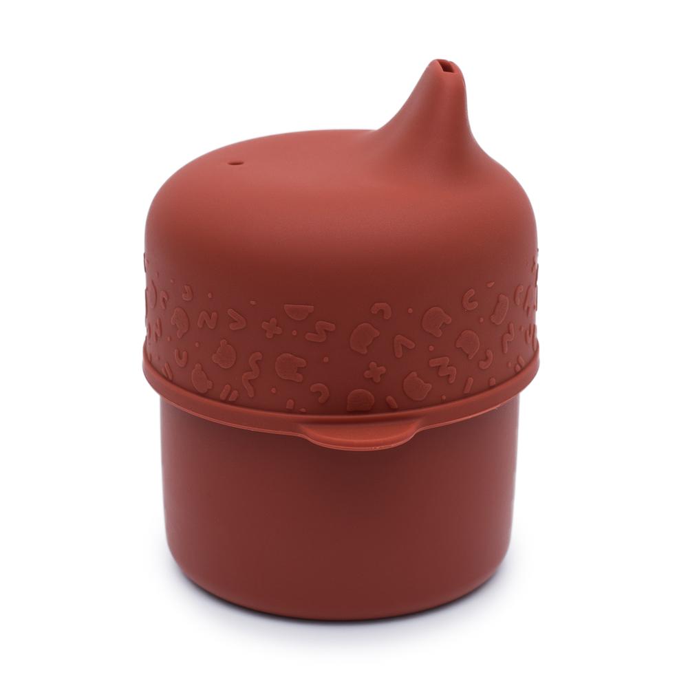Sippie lid (+mini straw) rust Dinnerware we might be tiny
