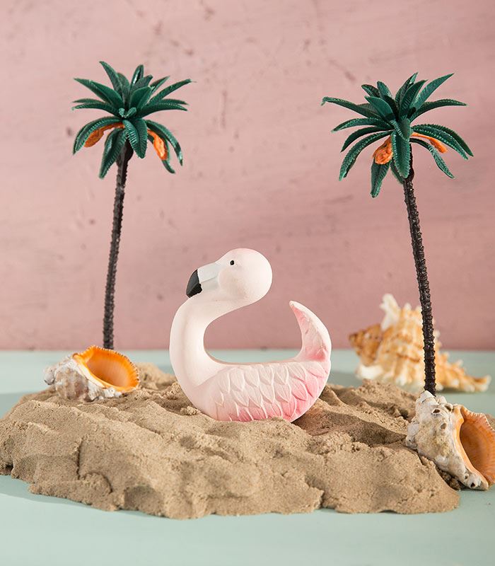 Sky the flamingo Oli & Carol Toys Oli&Carol